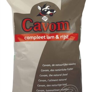 CAVOM COMPLEET LAM/RIJST 20 KG CAVOM DROOGVOER HOND