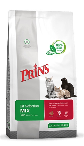 PRINS KATTENVOEDING MIX 10 KG PRINS DROOGVOER KAT