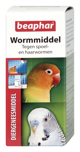 BEAPHAR WORMMIDDEL WORMINAL 10 ML BEAPHAR BESTRIJDINGSARTIKELEN VOGEL