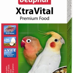 XTRAVITAL GROTE PARKIET 500 GR BEAPHAR DROOGVOER/ZADEN VOGEL