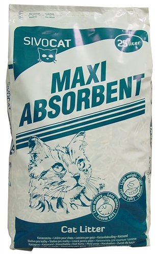 SIVOCAT MAXI ABSORBENT 25 LTR SIVOCAT KATTENBAKVULLING KAT