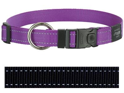 ROGZ FOR DOGS LUMBERJACK HALSBAND ZWART 25 MMX43-73 CM ROGZ FOR DOGS HALSBANDEN/LIJNEN NYLON HOND