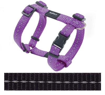 ROGZ FOR DOGS NITELIFE TUIG ZWART 11 MMX20-36 CM ROGZ FOR DOGS HALSBANDEN/LIJNEN NYLON HOND