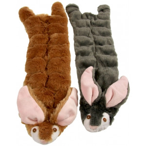 SKINNEEEZ MULTIPIEP KONIJN PLUCHE 50 cm SKINNEEEZ SPEELGOED HOND