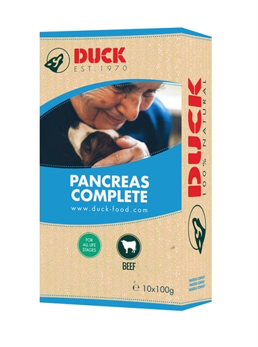 DUCK PANCREAS 1 KG DUCK DIEPVRIESVOER HOND