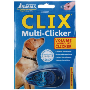 COA CLIX MULTI-CLICKER 3 TONIG BLAUW THE COMPANY OF ANIMALS OUTDOOR HOND