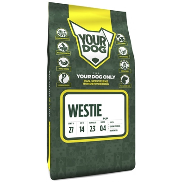 YOURDOG WESTIE PUP 3 KG YOURDOG DROOGVOER HOND