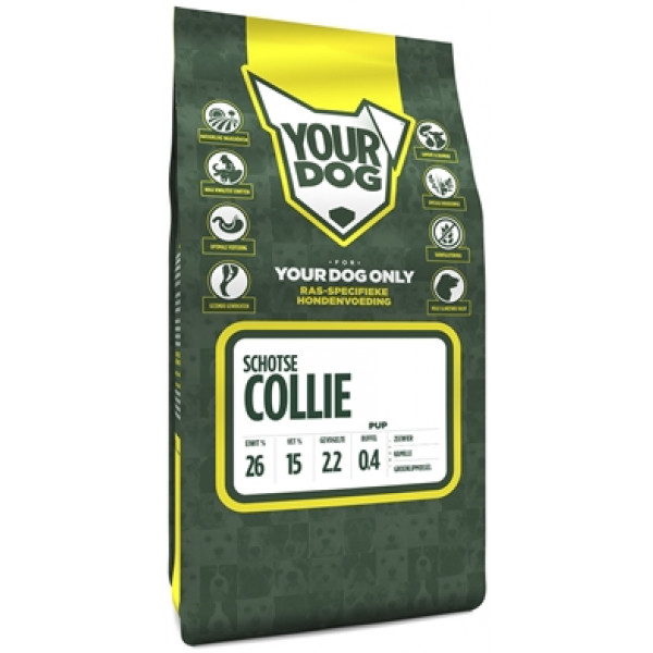 YOURDOG SCHOTSE COLLIE PUP 3 KG YOURDOG DROOGVOER HOND