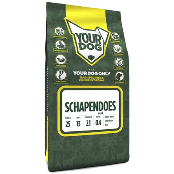 YOURDOG SCHAPENDOES PUP 3 KG YOURDOG DROOGVOER HOND