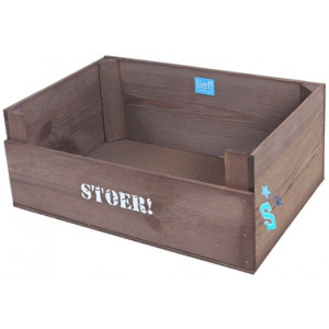 LIEF! HOUTEN HONDENMAND BOYS 50X35 CM LIEF! BEDDEN/MANDEN/KUSSENS HOND