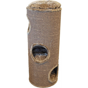 KLIMTON SISAL 3 GAATS MOKKA / BRUIN 100 CM MERKLOOS KRABPALEN KAT