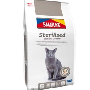 SMOLKE CAT STERILISED WEIGHT CONTROL 2 KG SMOLKE DROOGVOER KAT