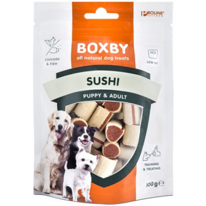 PROLINE DOG BOXBY ORIGINAL SUSHI 100 GR PROLINE SNACKS KAUW HOND