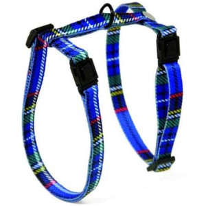 KATTENTUIG NYLON RUIT BLAUW 10 MMX25-35 CM MARTIN SELLIER HALSBANDEN/LIJNEN NYLON KAT