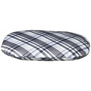 TRIXIE HONDENKUSSEN JERRY RUIT GRIJS / WIT 105X75 CM TRIXIE BEDDEN/MANDEN/KUSSENS HOND