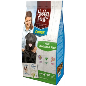 HOBBYFIRST CANEX ADULT CHICKEN & RICE 3 KG HOBBYFIRST CANEX DROOGVOER HOND