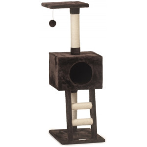 BEEZTEES KRABPAAL HOMIRA BRUIN 40X35X110 CM BEEZTEES KRABPALEN KAT