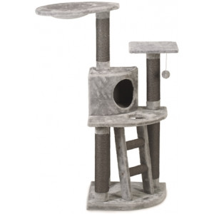 BEEZTEES KRABPAAL DOMINJO GRIJS 50X50X123 CM BEEZTEES KRABPALEN KAT