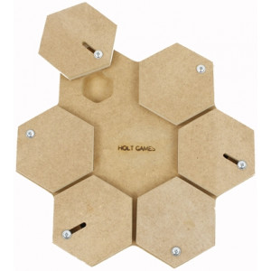 HOLT GAMES TORTUGA ACTIVITEITENSPEL HOUT 30X29,5X3,5 CM HOLT GAMES SPEELGOED HOND