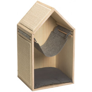 BEEZTEES KRABMEUBEL MIGO HOUT 40X35X69,5 CM BEEZTEES KRABPALEN KAT