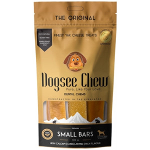 DOGSEE CHEW SMALL BARS 100 GR DOGSEE CHEW SNACKS KAUW HOND