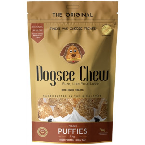 DOGSEE CHEW PUFFIES 70 GR DOGSEE CHEW SNACKS KAUW HOND