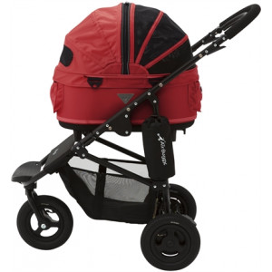 AIRBUGGY HONDENBUGGY DOME2 SM MET REM TANGO ROOD 53X31X52 CM / 96X53,5X99 CM AIRBUGGY VERVOERSBOX HOND