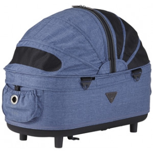 AIRBUGGY REISMAND HONDENBUGGY DOME2 M COT EARTH BLAUW 67X33X51 CM AIRBUGGY VERVOERSBOX HOND