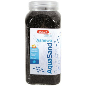 ZOLUX AQUASAND ASHEWA GRIND ZWART 750 ML ZOLUX DECORATIE AQUARIUM