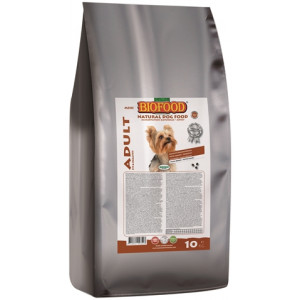 BIOFOOD ADULT SMALL BREED 10 KG BIOFOOD DROOGVOER HOND