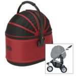 AIRBUGGY HONDENBUGGY COT S PLUS ROOD 96X58X99 CM AIRBUGGY VERVOERSBOX HOND
