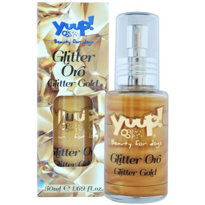 YUUP! FASHION GLITTER GOLD HONDENPARFUM 50 ML YUUP! VERZORGINGSPRODUCT TRIMSALON