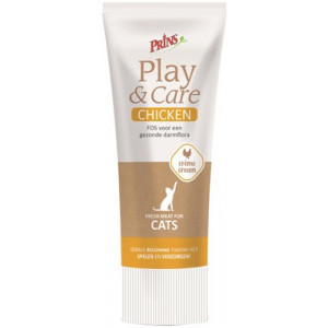 PRINS PLAY&CARE CAT CHICKEN PRINS DROOGVOER HOND