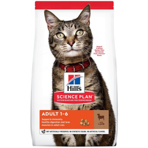 HILL'S FELINE ADULT OPTIMAL CARE LAM 1,5 KG HILL'S SCIENCE PLAN DROOGVOER KAT