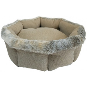 HUGS HONDENMAND SNUGGLER TAUPE 45X45X25 CM HUGS BEDDEN/MANDEN/KUSSENS HOND