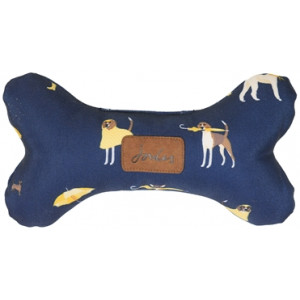 JOULES BOT DOG PRINT NAVY 24X13 CM JOULES SPEELGOED HOND