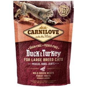 CARNILOVE DUCK / TURKEY LARGE BREED 400 GR CARNILOVE DROOGVOER KAT