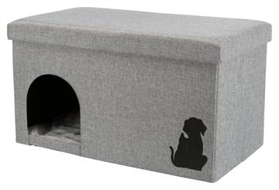 TRIXIE KATTENHUIS KIMY GRIJS 70X40X40 CM TRIXIE BEDDEN/MANDEN/KUSSENS KAT