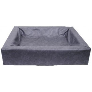 BIA BED KUNSTLEER HOES HONDENMAND GRIJS BIA-100 120X100X15 CM BIA BED BEDDEN/MANDEN/KUSSENS HOND