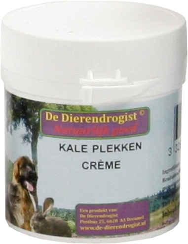 DIERENDROGIST KALE PLEKKEN CREME 50 GR DIERENDROGIST VERZORGINGSPRODUCT HOND