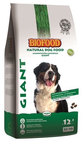BIOFOOD GIANT 12,5 KG BIOFOOD DROOGVOER HOND