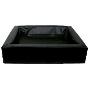 ZZZBIA BED KUNSTLEER HOES HONDENMAND ZWART BIA-60 70X60X12 CM BIA BED BEDDEN/MANDEN/KUSSENS HOND