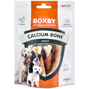 PROLINE DOG BOXBY CALCIUM BONE 100 GR PROLINE SNACKS KAUW HOND