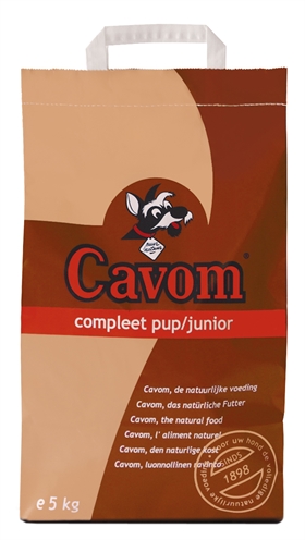 CAVOM COMPLEET PUP/JUNIOR 5 KG CAVOM DROOGVOER HOND