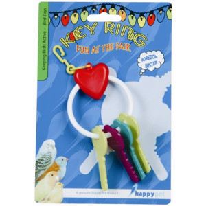 HAPPY PET FUN AT THE FAIR KEY RING 17X6X4 CM HAPPY PET SPEELGOED VOGEL