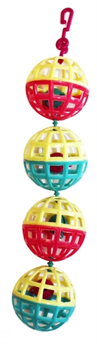 HAPPY PET FUN AT THE FAIR MULTI BALL TOY 20X4X4 CM HAPPY PET SPEELGOED VOGEL