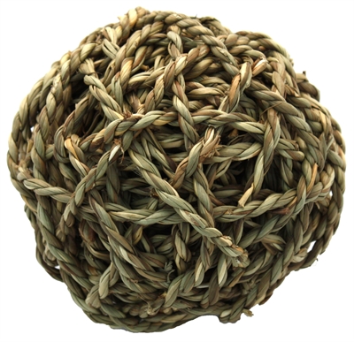 HAPPY PET GRASSY BALL 11X11X11 CM HAPPY PET SPEELGOED KNAAGDIER/KONIJN/FRET