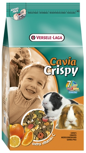 VERSELE-LAGA CRISPY CAVIA 20 KG VERSELE-LAGA DROOGVOER/ZADEN KNAAGDIER/KONIJN/FRET