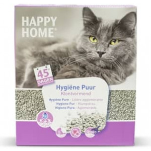 HAPPY HOME SOLUTIONS ULTRA HYGIENIC PURE 10 LTR HAPPY HOME KATTENBAKVULLING KAT
