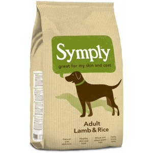 SYMPLY ADULT LAM/RIJST 2 KG SYMPLY DROOGVOER HOND
